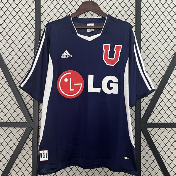 2003 Universidad De Chile Home Retro Soccer Jersey(胸前广告）