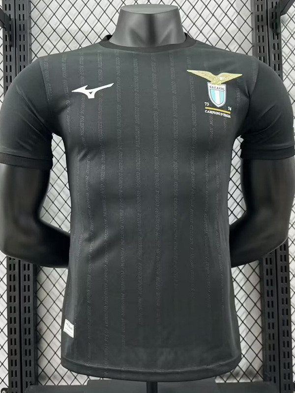 24/25 Lazio Black 50th Anniversary Edition  Player Version Soccer Jersey