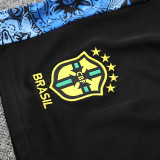 25/26 Brazil Jesus Statue Blue Training Short Suit