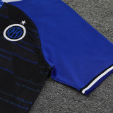 24/25 INT blue-black Training Short Suit