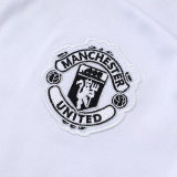 25/26  Man Utd White Jacket Tracksuit# A2533