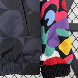 2024 Man Utd Black& White Graffiti& Double sided Windbreaker (双面风衣)