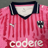 25/26 Monterrey Special Edition  Pink Women Soccer Jersey &女
