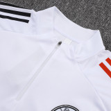 25/26 Ajax White Half Pull Tracksuit #B2569(半拉链)