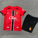 25/26 Mallorca Home Kids  Soccer Jersey