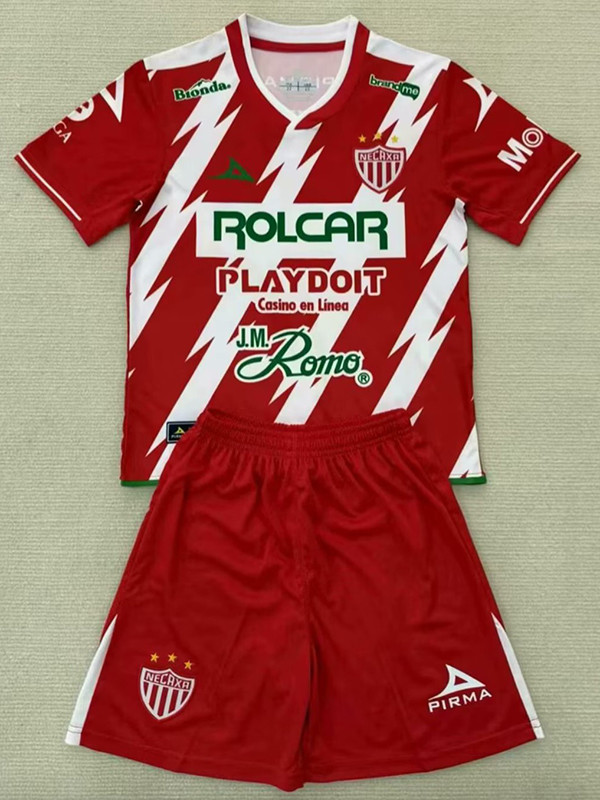 24/25 Necaxa Home Kids Soccer Jersey