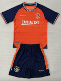 25/26 Luton Town Home Kids Soccer Jersey