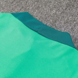 24/25 Portugal Light Green Half Pull Tracksuit (半拉链)