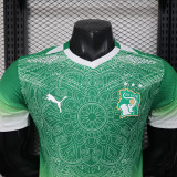 26/27 Cote d'Ivoire Special Edition Green Player Version Soccer Jersey