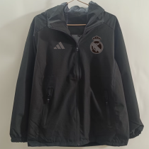 25/26  RMA Black Hooded windbreaker