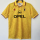 1995/1996 ACM Away Yellow Retro Soccer Jersey