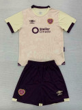 24/25 Heart of Midlothian Away Fans Soccer Jersey(成人套装）