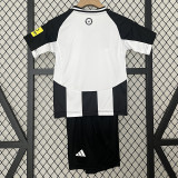 24/25  Newcastle Home Kids Soccer Jersey