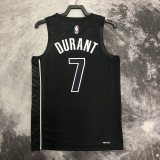 22/23 NETS DURANT #7 Black Top Quality Hot Pressing NBA Jersey (Trapeze Edition)