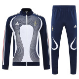 25/26 Cameroon White Blue Retro Jacket Tracksuit#F18