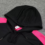 24/25 CHE Black Pink Hooded  Tracksuit