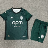 24/25 Monaco Third  Kids Soccer Jersey