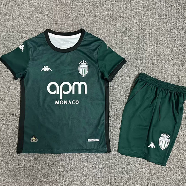 24/25 Monaco Third  Kids Soccer Jersey