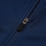 25/26 ATM Royal Blue Half Pull Tracksuit#E25138(童装、半拉链)