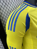 24/25 AL-Nassr Home Player Version Long Sleeve Soccer Jersey(长袖)