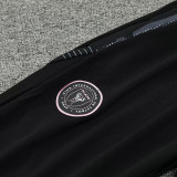 24/25 Inter Miami Black Half Pull Tracksuit  (半拉链)
