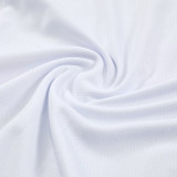 25/26  Bayern White  Training Short Suit (蓝红小边线）