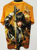 25/26 Japan Female Warrior Golden Fans  Soccer Jersey
