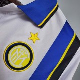 1997/1998 INT Away White Retro Soccer Jersey