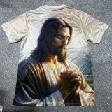 25/26 Brazil Jesus Statue pray Fans Soccer Jersey