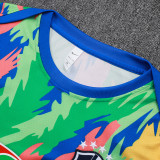 26/27 Brazil Camouflage Green Training Short Suit#D25267
