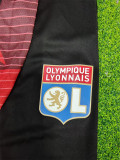 24/25 Lyon Black  Training Long Pants (Have Pocket)