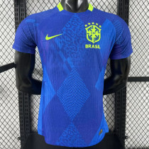 25/26 Brazil Away  Player Version Soccer Jersey（带星）