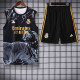 24/25 RMA Black White（Leopard Head）Tank top and shorts suit