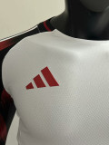 25/26 Flamengo Away Long Sleeve   Player Version  Soccer Jersey