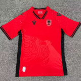 25/26 Albania Home  Fans Soccer Jersey