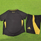24/25  Algeria Black Kids Player Version Soccer Jersey A34