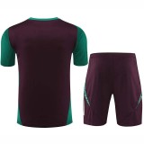 24/25  Mexico maroon Training Short Suit