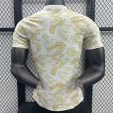 25/26 RMA Yellow Dragon pattern  Special Edition Player Version Soccer Jersey