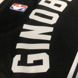 22/23 SA Spurs GINOBILI #20 Black Top Quality Hot Pressing NBA Jersey (Trapeze Edition)