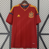 2012 Spain Home Retro Soccer Jersey