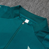 25/26 Cruzeiro  Green Half Pull Tracksuit # B992 (半拉链)