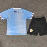24/25 Uruguay Home Blue  Kids Soccer Jersey