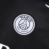 25/26 PSG Jordan Black Inkjet Half Pull Tracksuit #B2573 (半拉链)