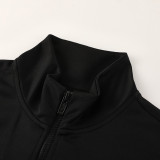 25/26 NJ Black Kids Jacket Tracksuit#NJ12