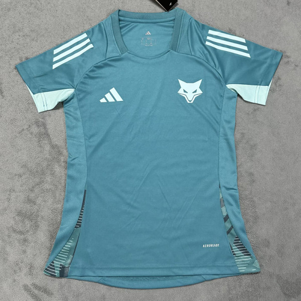 25/26 Cruzeiro  Green  Women Training shirts# 女