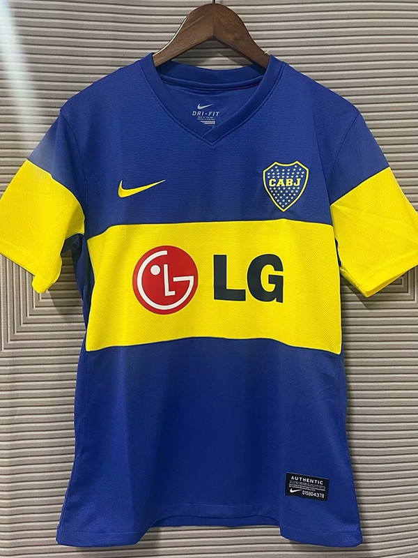 2011/2012 Boca Juniors Home Retro Soccer Jersey