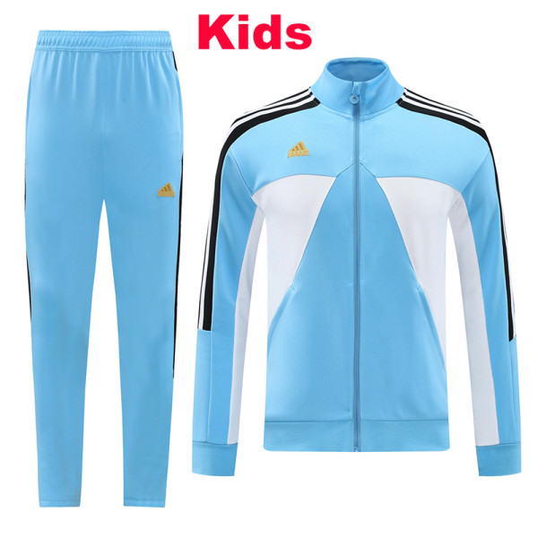24/25 AJ20 Sky Blue kids Jacket Tracksuit(童装）
