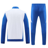 24/25 Italy White &Sky Blue Jacket Tracksuit