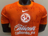 24/25 Club America Orange Goalkeeper Player Version Soccer Jersey