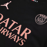 25/26 PSG Black Training Short Suit